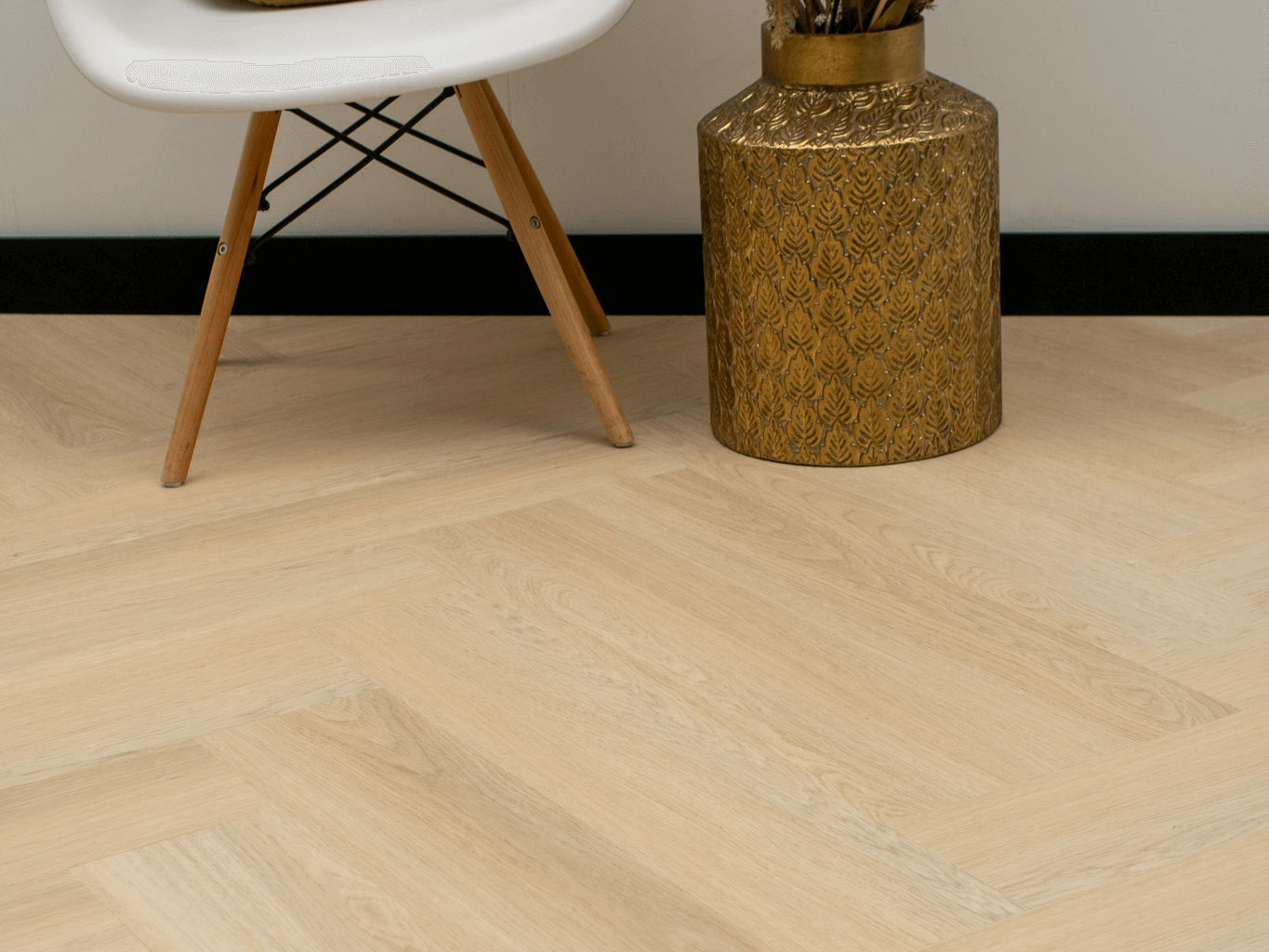 Tiber visgraat plak detailfoto